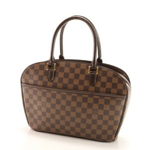 Louis Vuitton Leather Sarria Damier Handbag